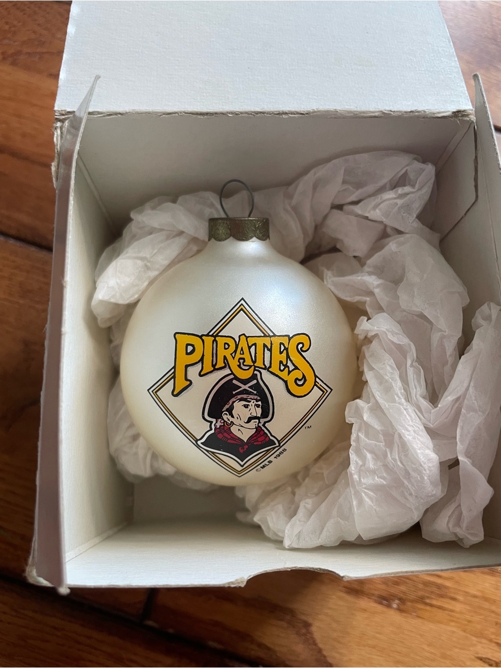 Vintage Pittsburgh Pirates 1988 Ornament - Official Team Holiday Décor